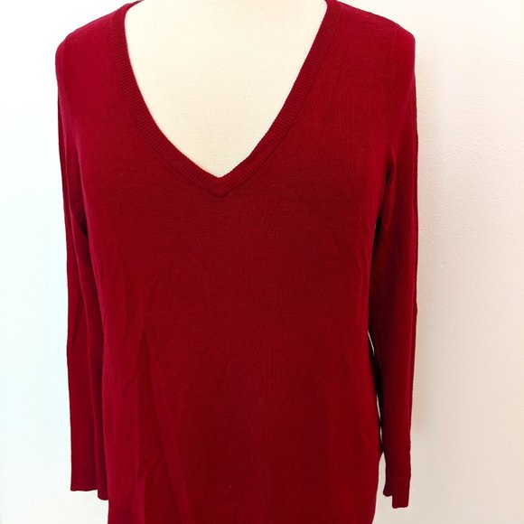 Torrid! Lightweight Red Sweater - Picture 1 of 6